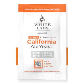 White Labs California Ale Yeast WLP001 Dried