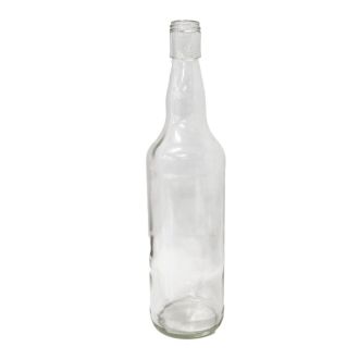 700ml Flint Glass Whiskey bottle With 30mm BVP Neck (Ctn 12)