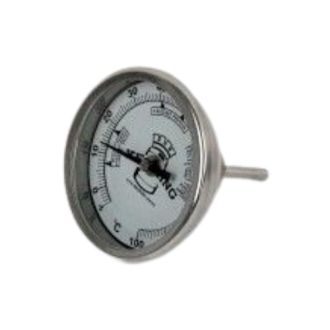 Bi-Metal 3” Dial Weldless Thermometer – Short Stem