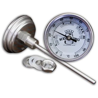 3” Dial Weldless Thermometer