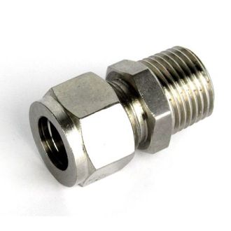 14mm Stainless Compression Fitting to 1/2 inch BSP Male