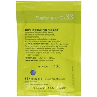 SafBrew S-33 Belgian Ale Yeast