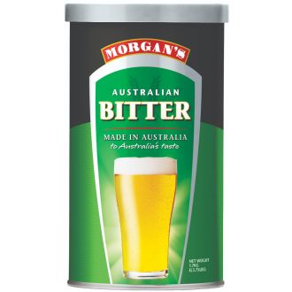 Morgans Australian Bitter home brew beer kit for making Australian bitter style beer at home