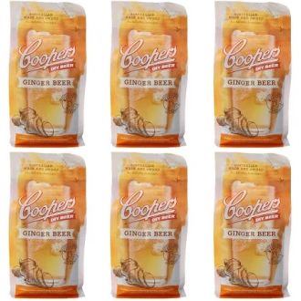Coopers Ginger Beer 500g + yeast (6 Pack)