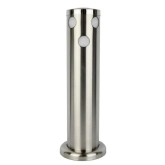 Stainless Steel Triple Tap Font Only