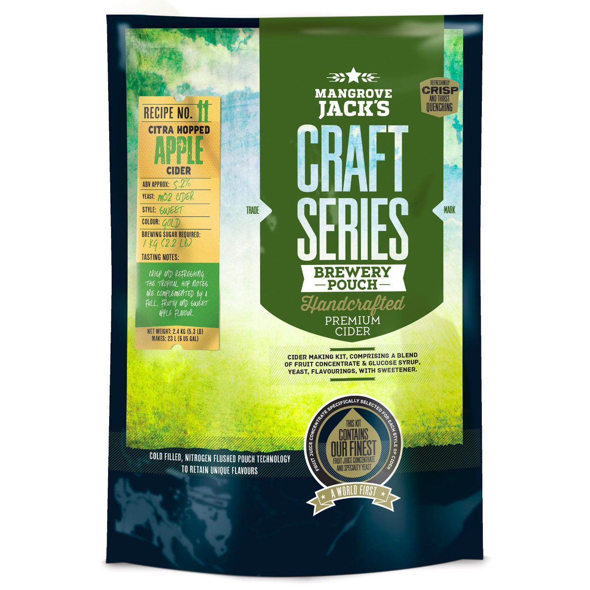Mangrove Jack's Citra Hopped Apple Cider Pouch
