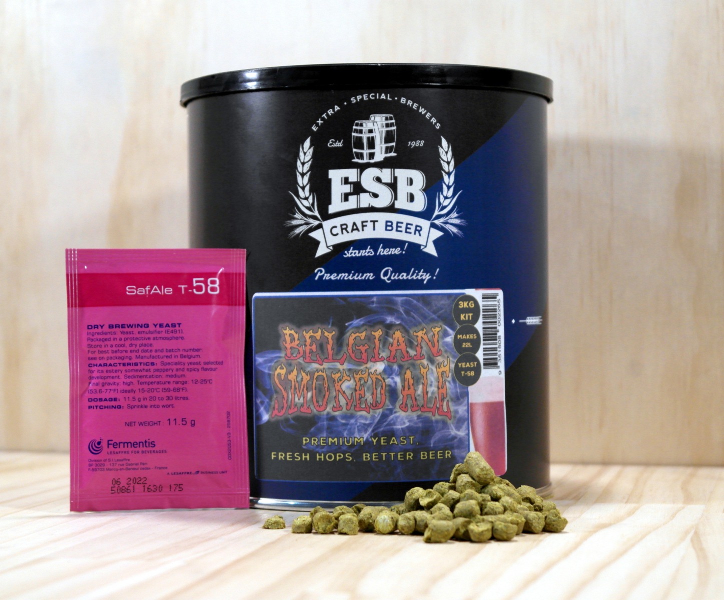 ESB 3kg Belgian Smoked Ale